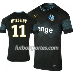 Camisetas Olympique de Marseille Mitroglou 11 Segunda Equipacion 2018/2019
